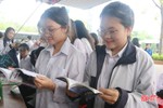 “Ngày Sách và Văn hóa đọc Việt Nam” tại trường Chuyên Hà Tĩnh