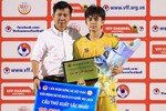 Tài năng trẻ Hà Tĩnh đoạt giải cầu thủ xuất sắc nhất VCK U19 quốc gia