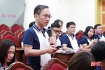 Cán bộ, học viên cao cấp lý luận chính trị tìm hiểu thực tế xây dựng NTM ở Hà Tĩnh 