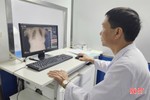 Vận hành xe X-quang lưu động tầm soát lao cho người dân Hà Tĩnh