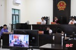 TAND 2 cấp tỉnh Hà Tĩnh tổ chức 375 phiên tòa trực tuyến
