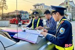 Xử lý gần 60 trường hợp vi phạm vận tải hành khách ở Hà Tĩnh