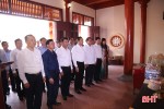 Lãnh đạo Hà Tĩnh dâng hương tưởng niệm các liệt sỹ quân tình nguyện, chuyên gia Việt Nam hy sinh tại Lào