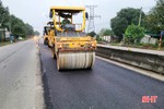 Tiếp tục tập trung sửa chữa hư hỏng trên tuyến quốc lộ 1 qua Hà Tĩnh 