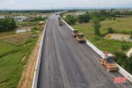 Tổng lực thi công cao tốc Diễn Châu - Bãi Vọt đoạn từ quốc lộ 46B tới Hà Tĩnh