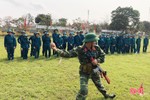 Lực lượng vũ trang Lộc Hà chủ động kế hoạch ra quân huấn luyện