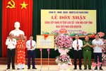Đón nhận bằng di tích lịch sử - văn hóa cấp tỉnh nhà thờ Phan Văn Nguyên