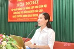 Lộc Hà tập huấn nghiệp vụ cho cán bộ làm công tác giảm nghèo 