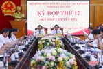 HĐND huyện Can Lộc thông qua các nghị quyết quan trọng