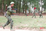 Chiến sĩ mới của Trung đoàn 841 thực hành “3 tiếng nổ”
