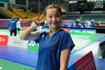 Thùy Linh đánh bại cựu vô địch thế giới người Thái Lan