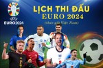 Lịch thi đấu EURO 2024 cập nhật mới và chi tiết nhất