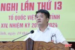 Hoàn thành đại hội MTTQ cấp huyện ở Hà Tĩnh trong tháng 6/2024