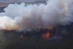 Cháy ngùn ngụt ở Vườn quốc gia Tràm Chim, khói bốc cao hàng trăm mét