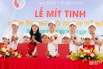 Vũ Quang tổ chức lễ mít tinh hưởng ứng Ngày Môi trường thế giới