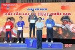 Hà Tĩnh giành 5 huy chương tại Giải Vô địch các câu lạc bộ Muay quốc gia 2024