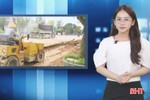 “Vượt nắng” thi công các dự án trọng điểm ở TP Hà Tĩnh