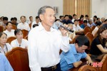 Lãnh đạo Hương Sơn đối thoại với cán bộ, đảng viên và Nhân dân