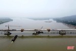Ngắm cầu nối Nghệ An - Hà Tĩnh trên cao tốc Bắc - Nam ngày hợp long