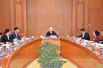 Tổng Bí thư Nguyễn Phú Trọng chủ trì họp Tiểu ban Nhân sự Đại hội XIV của Đảng
