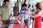 Hương Sơn mở điểm bán hải sản sạch