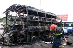 15 nạn nhân Hà Tĩnh trong vụ cháy xe khách đang điều trị tại Bình Thuận