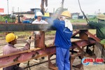 Đặt ky đóng mới 2 tàu vỏ thép đầu tiên ở Lộc Hà