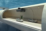 Khám phá đường hầm nổi chạy xuyên dưới biển trị giá 25 tỷ USD