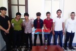 Bắt 8 thanh niên làng “phê” ma túy trong quán Karaoke