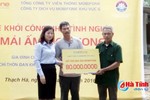 Mobifone Hà Tĩnh xây nhà tình nghĩa cho gia đình chính sách