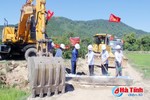 SRDP khởi công dự án giao thông nông thôn tại Kỳ Văn
