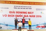 Hà Tĩnh giành HCV tại Giải Rowing máy vô địch quốc gia