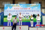 Hà Tĩnh có HCV đầu tiên tại Giải các CLB mạnh Karatedo quốc gia