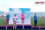 Hà Tĩnh giành 10 huy chương tại Giải Điền kinh trẻ quốc gia