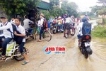 Hơn 30 ngàn học sinh Hà Tĩnh phải nghỉ học do mưa lũ