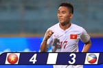 Thắng sát nút U19 Philippines, U19 Việt Nam rộng cửa vào bán kết