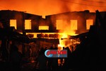Hà Tĩnh: Xảy ra cháy lớn ở chợ Sơn - Hương Khê