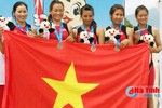 HLV và VĐV Hà Tĩnh giành huy chương tại ABG 2016