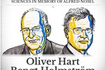 Nobel Kinh tế 2016 vinh danh 2 nhà khoa học Mỹ