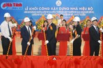 Hơn 100 tỷ đồng xây dựng Nhà hiệu bộ Trường Đại học Hà Tĩnh