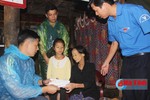 Diễn viên Bình Minh chia sẻ khó khăn với bà con vùng lũ Hà Tĩnh