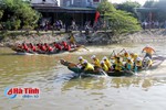 Sôi nổi đua thuyền trên sông Cụt mừng ngày hội đại đoàn kết