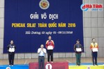 Hà Tĩnh giành 4 huy chương Giải vô địch Pencak Silat toàn quốc