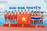 VĐV Hà Tĩnh thắng lớn Giải Rowing vô địch và vô địch trẻ ĐNA