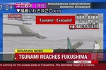 Sóng thần cao hơn 1m xuất hiện ở Nhật Bản, nhiều người đã bị thương