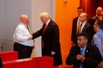 [Photograph] Ông Trump lần đầu gặp gỡ báo chí sau đắc cử