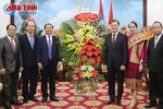 Bí thư Tỉnh ủy chúc mừng Quốc khánh CHDCND Lào