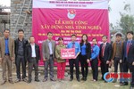 Agribank Hà Tĩnh hỗ trợ xây nhà tình nghĩa cho hộ nghèo