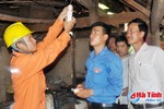 Điện lực thành phố Hà Tĩnh nỗ lực nâng cao độ tin cậy cung cấp điện