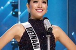 Bán kết Miss Universe: Lệ Hằng nổi bật với quốc phục lạ